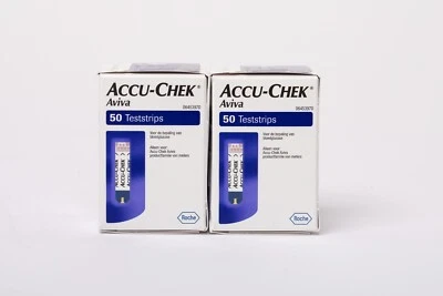 ACCU-CHEK Aviva Blutzucker-Teststreifen - 100 Stück