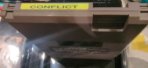 Conflict (Nintendo Entertainment System) NES Cartridge, Manual, Map, & Bit Box - Picture 5 of 22
