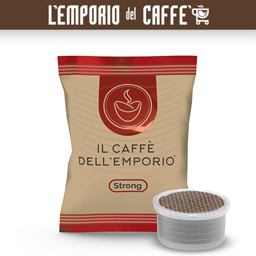 300 Capsule Il Caffè Dell' Emporio Compatibili Lavazza Espresso Point Strong Red