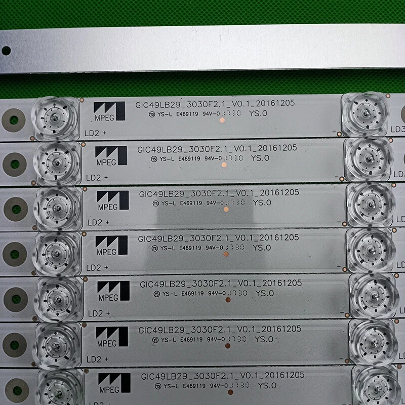LED Bars For THOMSON 49UD6596 49UC6306X1 49BC7600 4C-LB4904