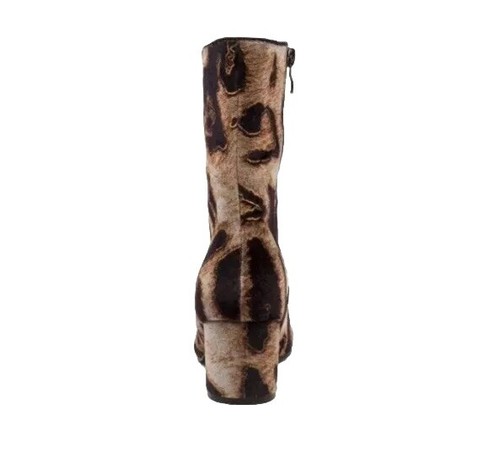 KULAH TAUPE ANIMAL VELVET BOOTS I ❤️ BILLY BRAND NEW NEVER WORN - Picture 4 of 4