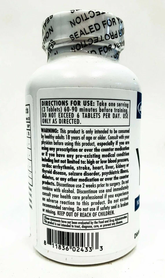USP Labs YOK3D Óxido Nítrico BOMBA Soporte 90 Comprimidos CONSTRUIR GANANCIAS DE FUERZA MUSCULAR Foto 2 de 3