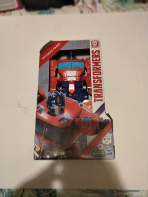 Hasbro Authentic Transformers Optimus Prime Heroic Autobot Leader Figure 10.5''