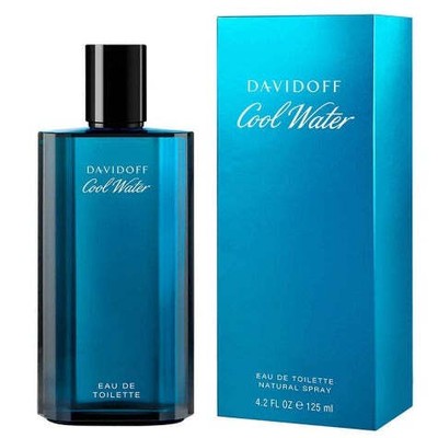 Cool Water by Davidoff Eau De Toilette Spray 4.2 oz for Men