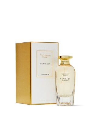 VICTORIA'S SECRET Heavenly Angel 3.4oz Parfum+Bag+Cream+Mist 4pc