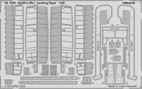 MW22 Eduard 481026 Spitfire Mk.I Landing Flaps 1/48 Pe Set For Eduard