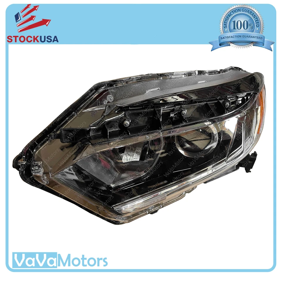 Fits 2019 2020 2021 2022 Honda HRV HR-V Halogen w LED DRL Headlight Left Driver - Image 2 of 4