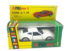 Vintage Politoys Ford GT 70 E 31 1/43 NEW OLD STOCK #AS