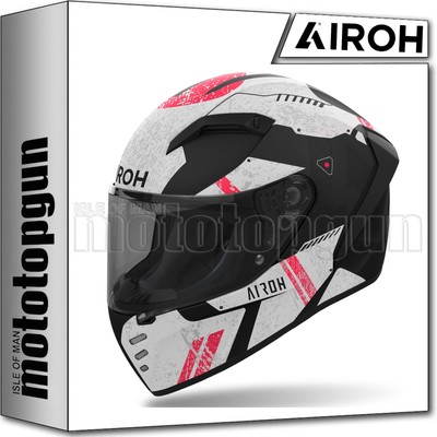 AIROH HELMET FULL-FACE MOTORBIKE CNO35 CONNOR OMEGA MATT SZ. L