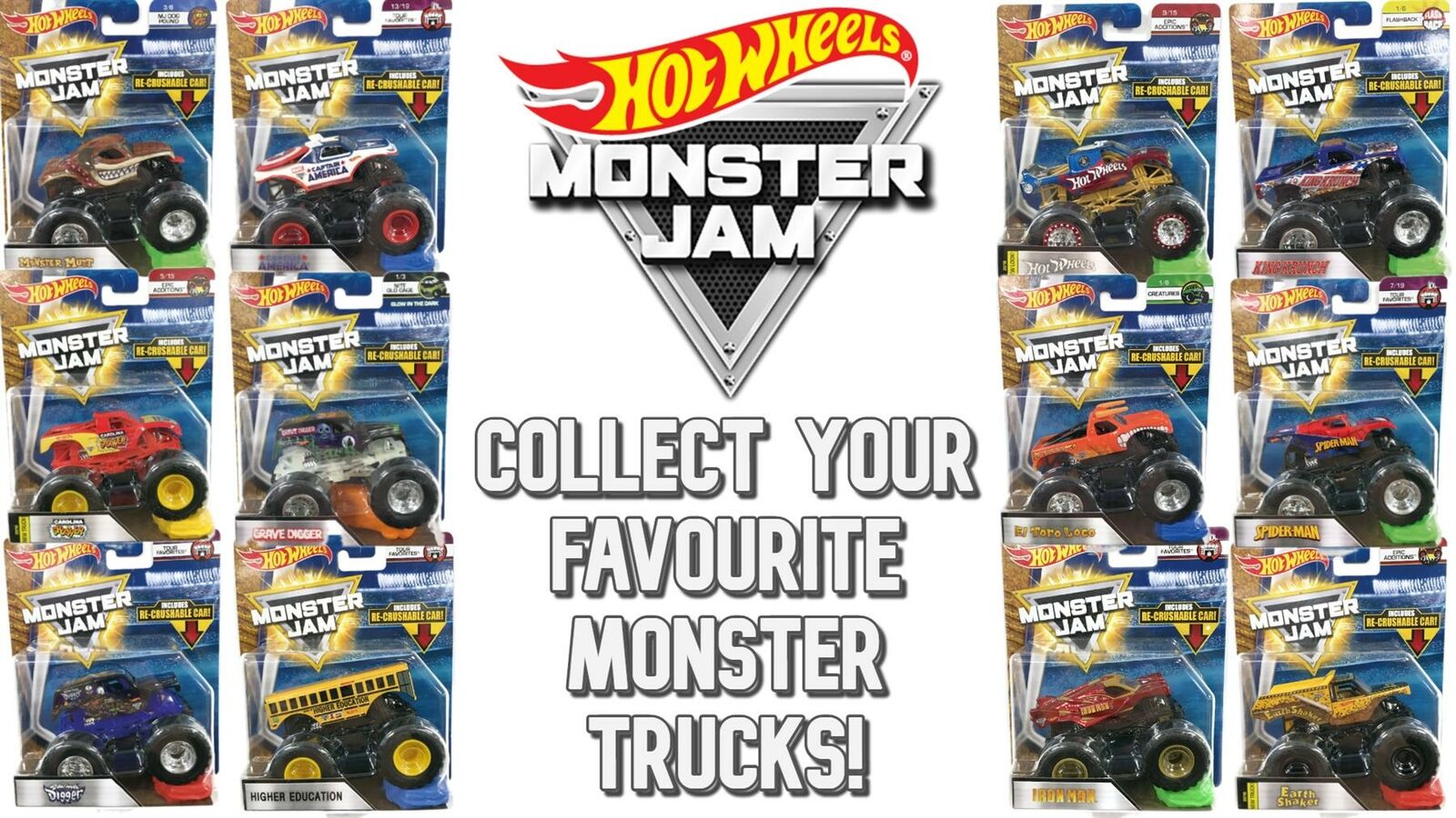 Hot Wheels Monster Trucks 1:64 Scale Vehicle - Town Hauler – Yummy Boutique