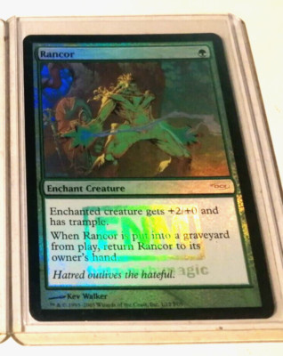 MtG FOIL Rancor Rancore FOIL (Friday Night Magic)