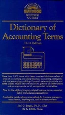 Dictionary of Accounting Terms (Barrons Business Guides) - VERY GOOD