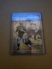 2018 TOM BRADY/JIM PLUNKETT PANINI ILLUSIONS FOOTBALL . NEW ENGLAND PATRIOTS.