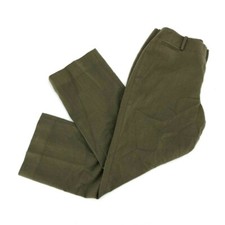 Lauren Ralph Lauren Women's Straight Leg Lined Dress Pants Size 10 Brown Wool