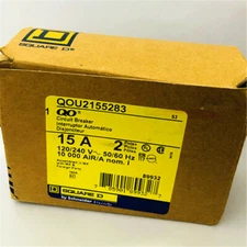 Square D BY SCHNEIDER ELECTRIC QOU2155283 MINIATURE CIRCUIT BREAKER 120/240V 15A