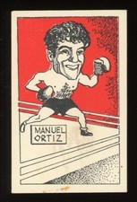 1947 D. Cummings & Sons Famous Fighters Boxing #63 Manuel Ortiz VG/EX
