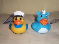 NEW, SET OF 2 Rubber Ducks 2.5"