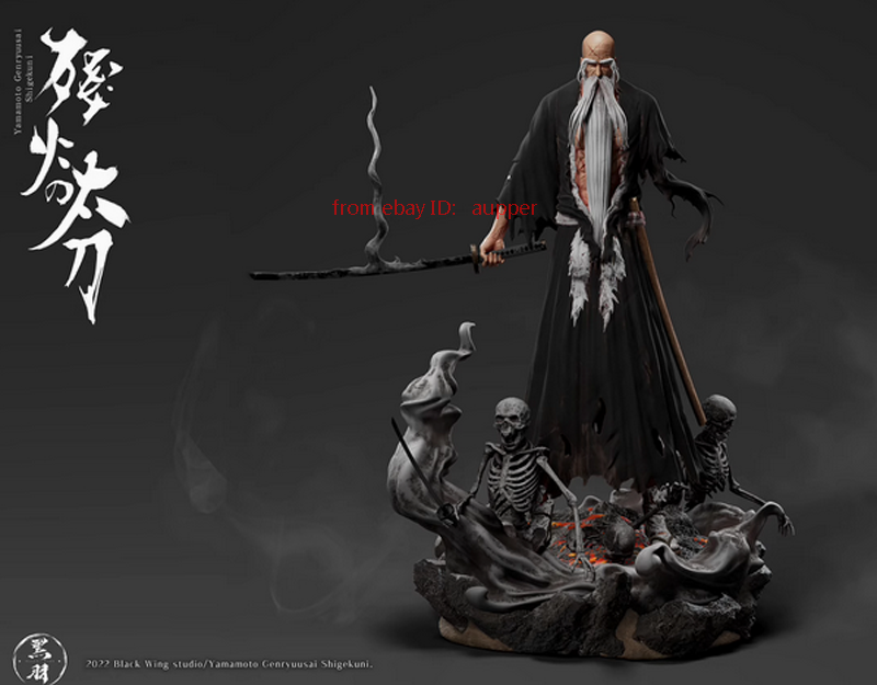 Black Wing Bleach Yamamoto Genryuusai Shigekuni 35cm 1/6 Statue