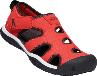 Keen Kinder Jungen Sandalen Stingray 1022679 Rot, Schnelltrocknend   Gr.32/33