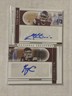 2021 National Treasures Collegiate Kylin Hill + KJ Costello Dual Auto #37/99