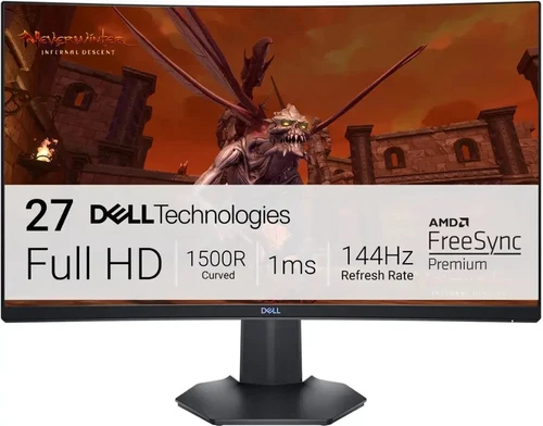 Dell S2721HGF 27" 144Hz Full HD LED Curved Gaming Monitor
