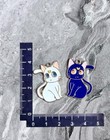 new 40Pcs Anime cats mix cute Charm necklace Pendant DIY Jewelry Making