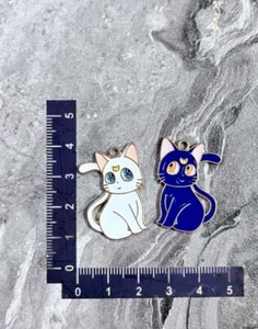 new 40Pcs Anime cats mix cute Charm necklace Pendant DIY Jewelry Making