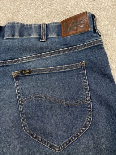 NWT Lee Extreme Motion MVP Jeans Men's 48x29 Relaxed Fit Straight Leg NEW 5019 - 第 7/8 張圖片