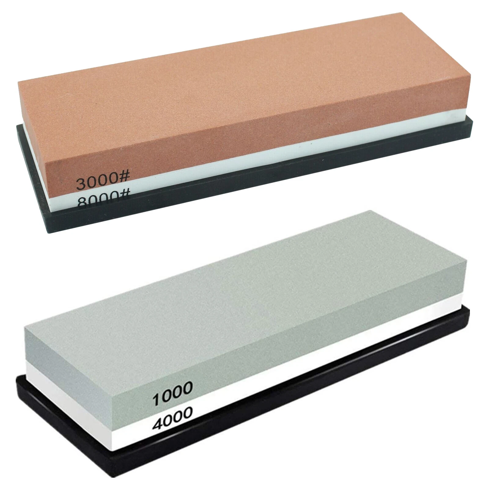 1000/4000+3000/8000 Dual Whetstone Set Knife Sharpening Water Stone Sharpener
Opens in a new window