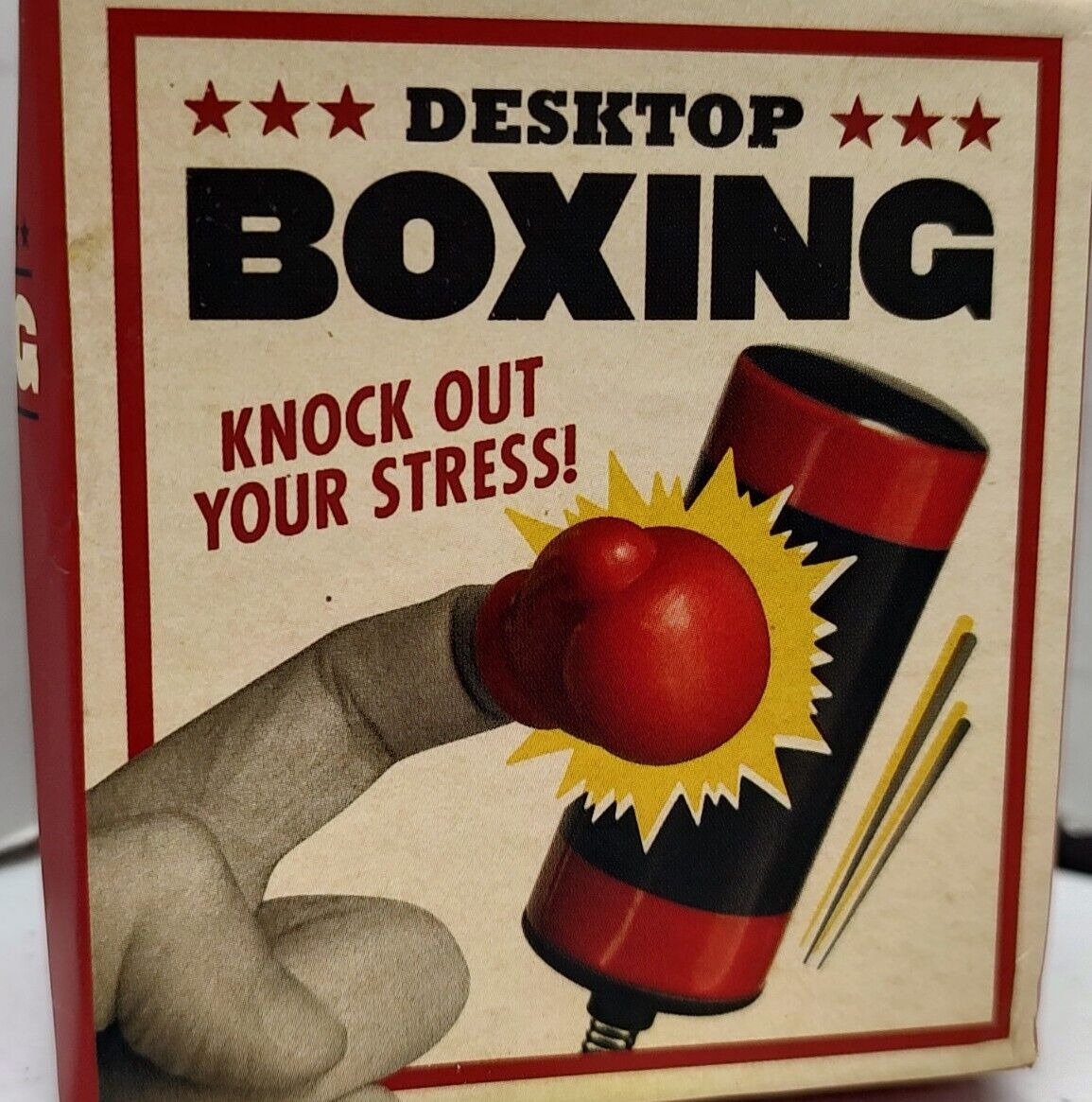 Desktop Boxing: Knock Out Your Stress! (RP by Running Press