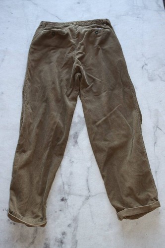 Chaps Ralph Lauren Mens Vintage Corduroy Trousers W34 L30 Brown - Picture 3 of 4