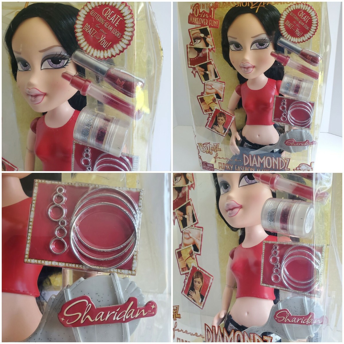 Bratz FOREVER DIAMONDZ SHARIDAN Doll Funky Fashion Makeover New