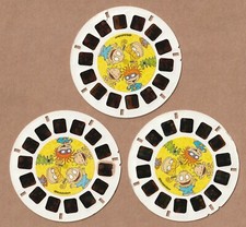 Set of three View-Master reels Nickelodeon  s Rugrats