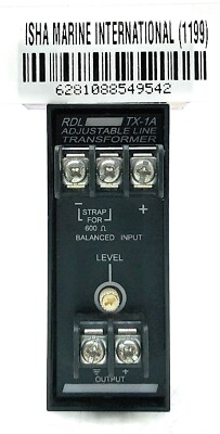 RDL TX-1A Verstellbar Transformer 1199