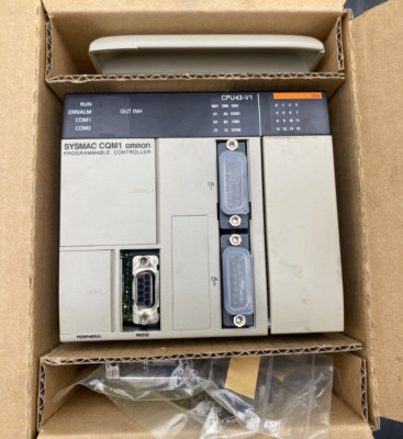 OMRON CQM1-CPU43-EV1 SYSMAC CQM1 PROGRAMMABLE CONTROLLER x1pc