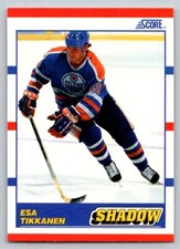1990-91 Score - Shadow Esa Tikkanen #342