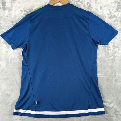 SEATTLE SOUNDERS XBOX 2014-2015 Men’s Soccer Jersey MLS Sz XL Adidas Climacool - Picture 2 of 13