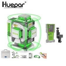 Huepar Pro ZK04CG PRO 4D Kreuzlinienlaser mit...