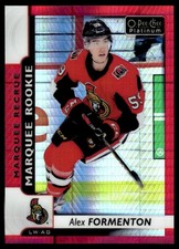 2017-18 O-Pee-Chee Platinum Red Prism Alex Formenton Rookie 094/199 Ottawa