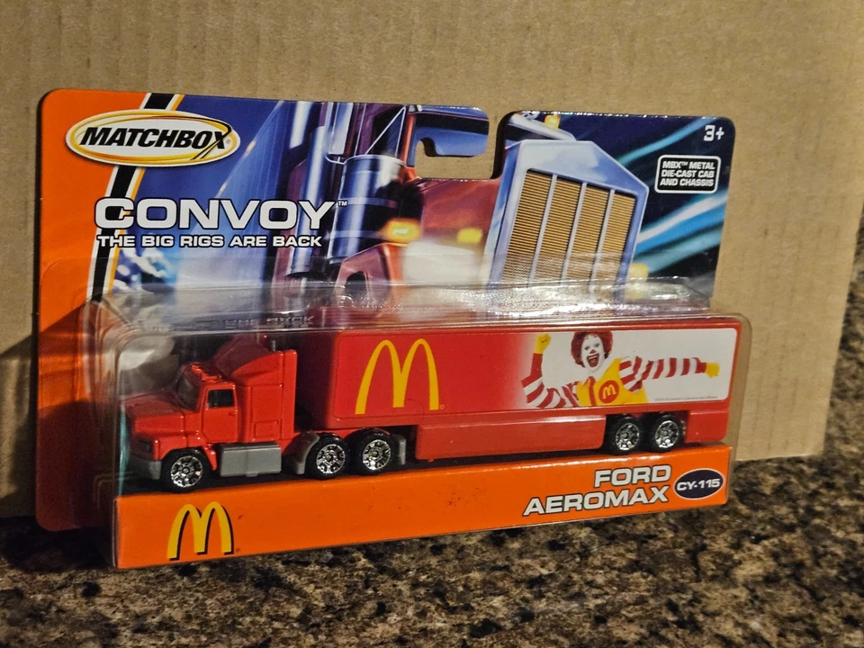 Matchbox Convoy McDonald's Ford Aeromax Tractor Cab CY-115 2005 - Image 2 of 3