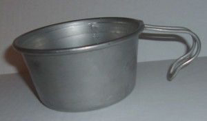 Vtg Rocky Cup Stainless Steel Camping Hiking 1 Cup/250ml Measure Made in USA