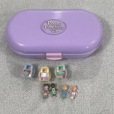 Vintage Polly Pocket Stampin  School Playset Stamper Bluebird 1992 Incomplete