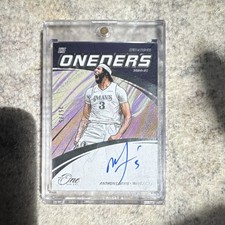 2024-25 Anthony Davis AUTO /75 Dallas Mavericks 10 times all-star and future HOF