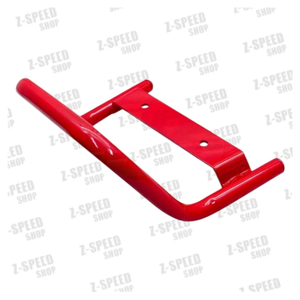 Rack Red Rear Grab Bar Handle Support Bracket For Honda Monkey 125 (All Years) - Image 3 of 4