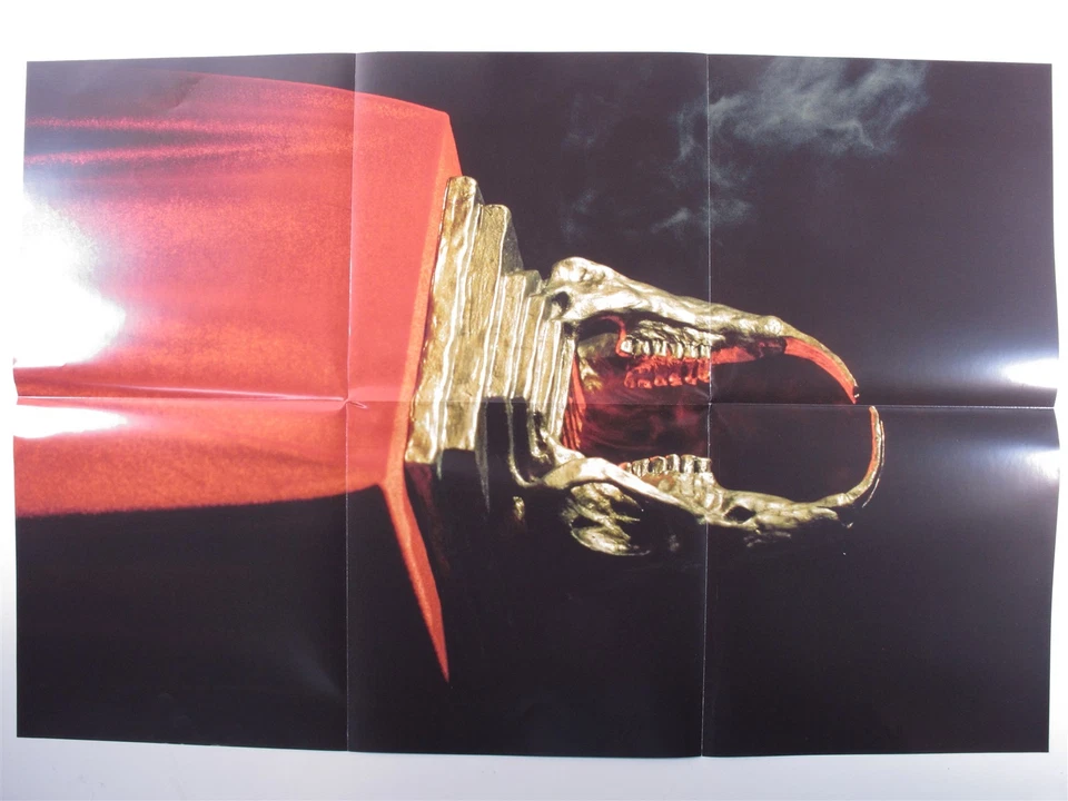 KING GIZZARD & THE LIZARD WIZARD Infest.. FLT-053 LP NM red/black vinyl poster a - Image 3 of 3