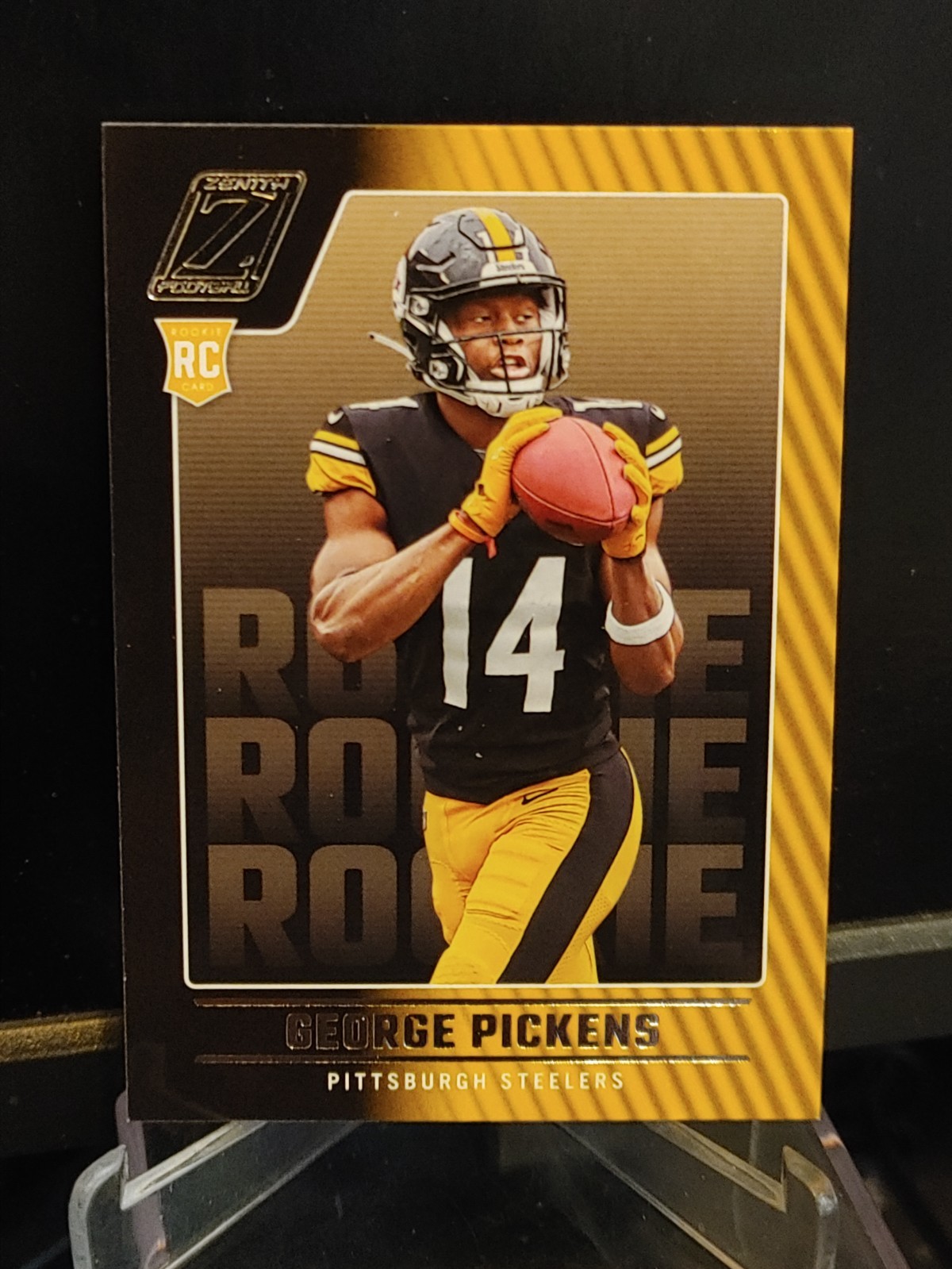 George Pickens RC 2022 Panini Zenith #123 - Pittsburgh Steelers - Dallas Cowboys