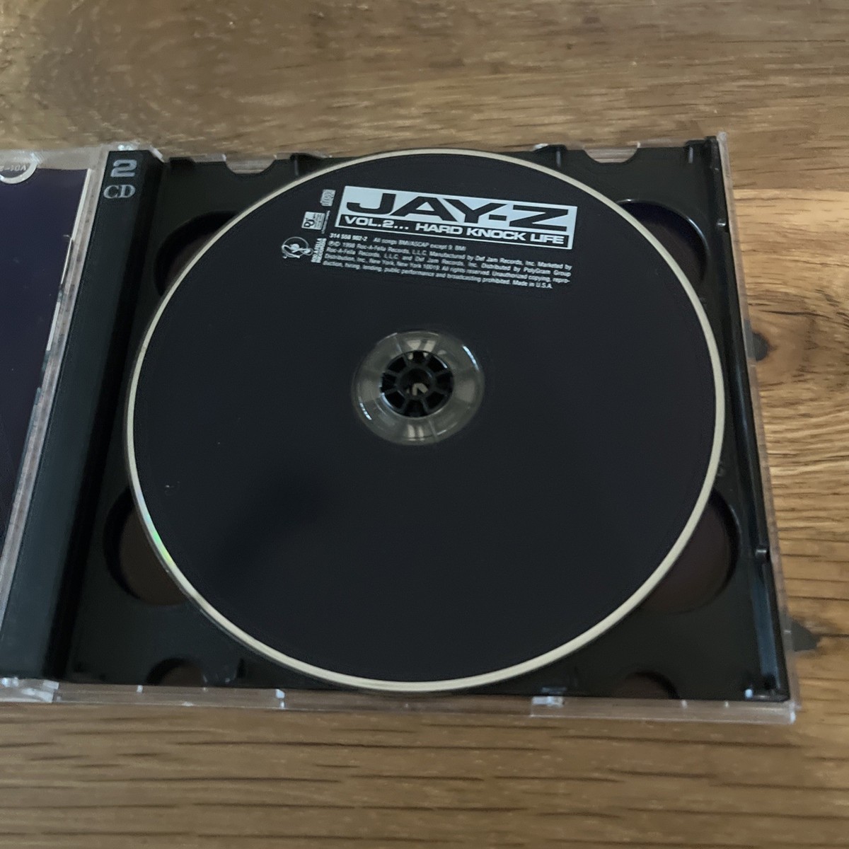 Jay-Z - Vol 2: Hard Knock Life CD- Parental Advisory Explicit
