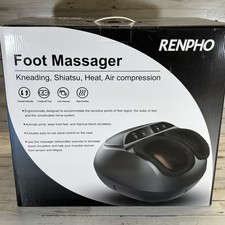 RENPHO Foot Massager Shiatsu Kneading Heat Air Compression RF FM059