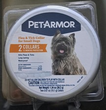 2 Pack PetArmor Flea Tick Collar For Small Dogs