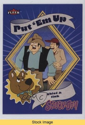 2024 Fleer Scooby Doo Put 'em Up! Stickers Chief Jink #38 READ 18d6